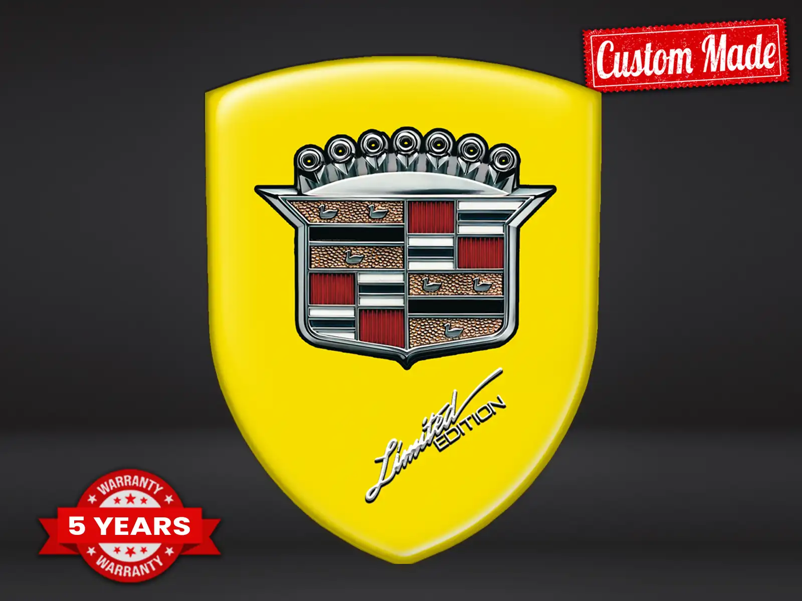Cadillac Badges Voiture Durable Max Stylé Pro Performance ST